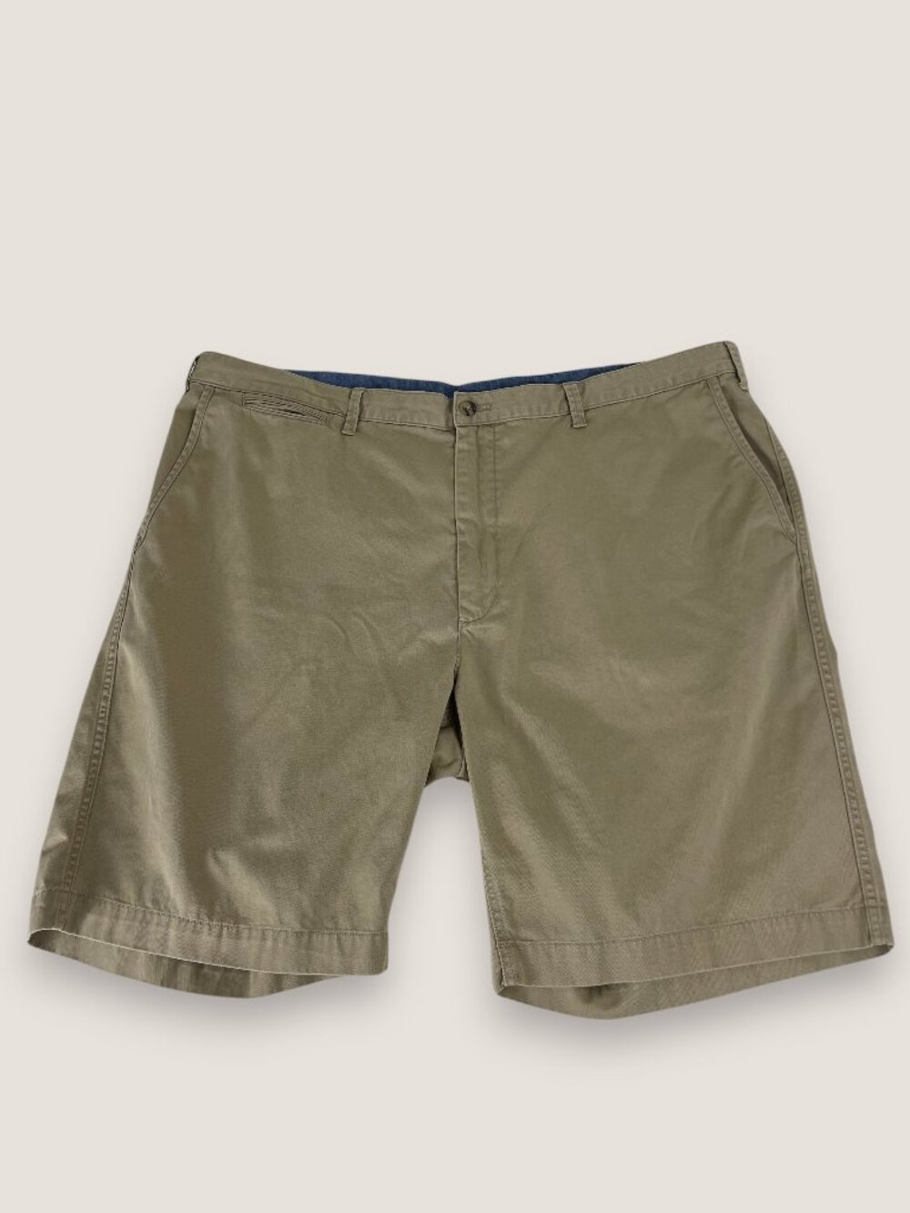 Polo Ralph Lauren Classic Fit Chino Shorts Mens 46 Big Khaki Flat Front